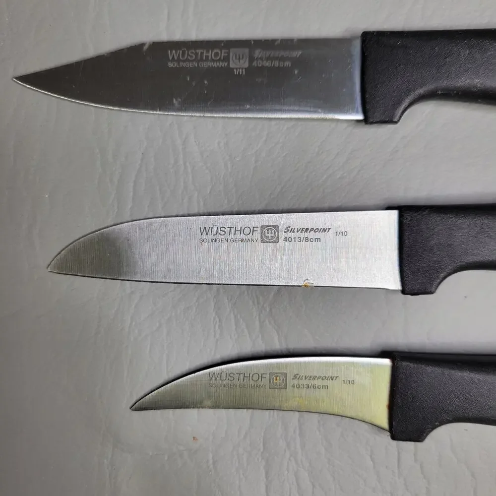 Wustof Knives 7-4050 Pairing 4013 4033 4043 Bread 4149 Chef 4562 Germany Solange
